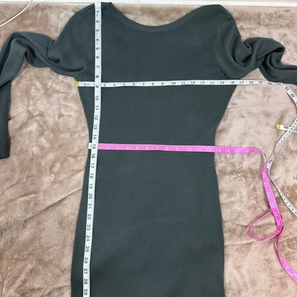 OPEN EDIT Long Sleeve Low Back Sweater Minidress NWOT - Picture 4 of 7